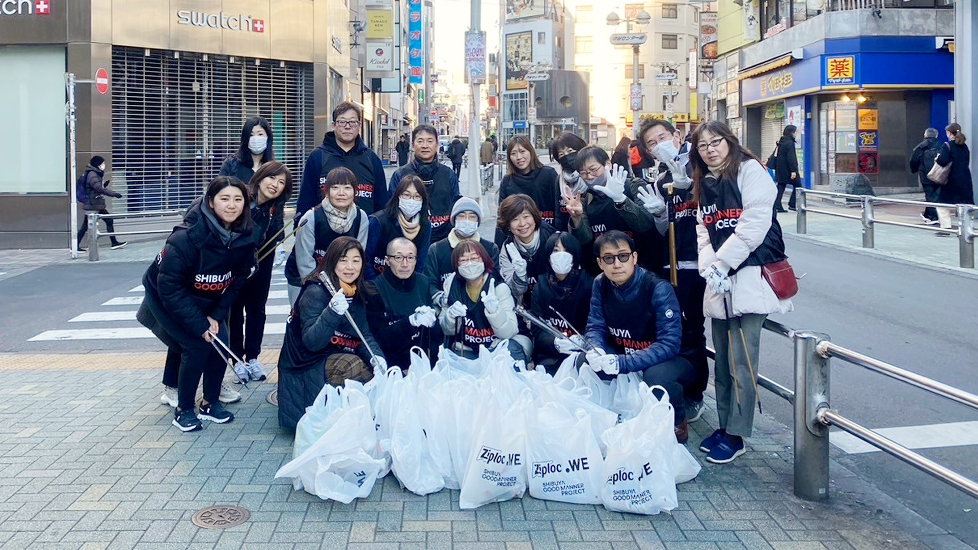 東京観光財団と清掃活動・座学の連携イベントを実施しました！
