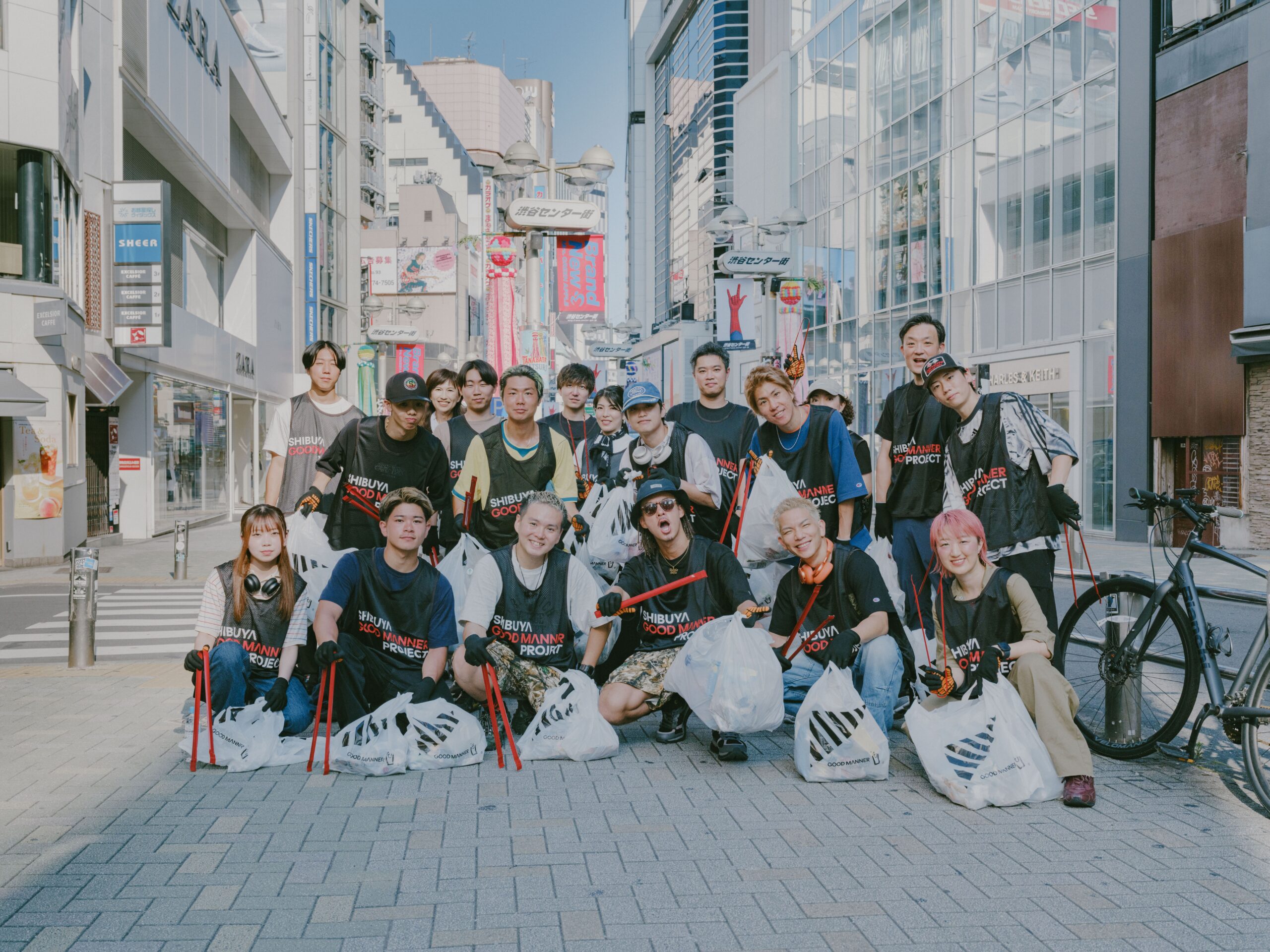 JBL × 渋谷グッドマナープロジェクト「Clean to Dance.」渋谷センター街で清掃活動を実施